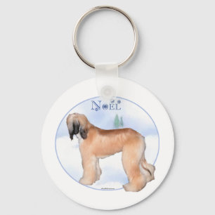 Afghan Hound Noel - Sleutelhanger