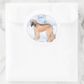 Afghan Hound Noel - Sticker (Tas)