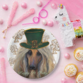 AFGHAN HOUND PAPIEREN BORDJE (Feest)