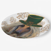 AFGHAN HOUND PAPIEREN BORDJE (Gekanteld)