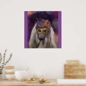 AFGHAN HOUND POSTER (Keuken)
