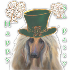 AFGHAN HOUND STICKER