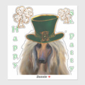 AFGHAN HOUND STICKER (Vel)