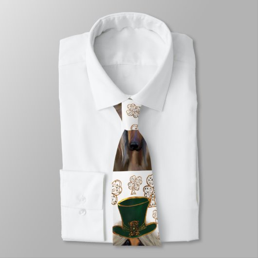 AFGHAN HOUND STROPDAS (Gebonden)