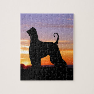Afghan Hound Sunset Puzzle Legpuzzel