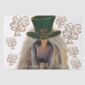 AFGHAN HOUND TISSUEPAPIER (Voorkant)