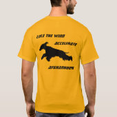 AfghanHound T-shirt (Achterkant)