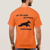 AfghanHound T-shirt (Achterkant)