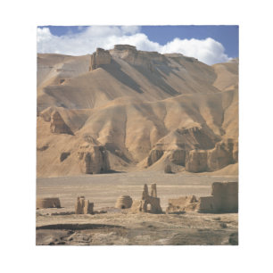 Afghanistan, Bamian-vallei. Oude aarden Notitieblok