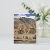 Afghanistan, Bamian Valley. Oude verdienster Briefkaart (Staand voorkant)
