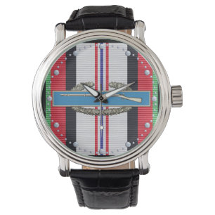Afghanistan Combat Infantryman Badge Watch Horloge