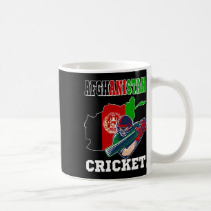 Afghanistan Cricketspeler Vlag Jersey Afghan Spor Koffiemok