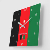 Afghanistan Designer Wall klok (Hoek)