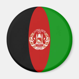 Afghanistan Fisheye Flag Magnet Magneet