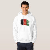 Afghanistan Flag Hoodie (Voorkant volledig)