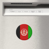 Afghanistan Flag Magnet Magneet (Insitu (Vaatwasser))