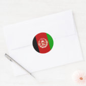 Afghanistan Flag Sticker (Envelop)