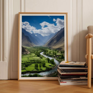 Afghanistan Impression Afghanistan Affiche Afghani