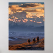 Afghanistan Impression Montagnes Affiche Hindukush (Devant)