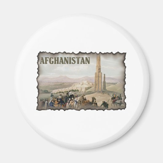 Afghanistan Magneet (Voorkant)