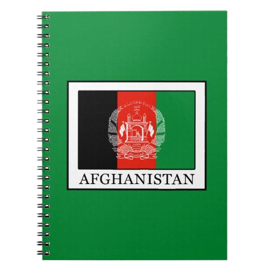 Afghanistan Notitieboek (Voorkant)