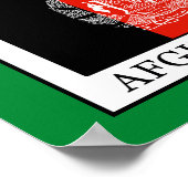 Afghanistan Poster (Hoek)