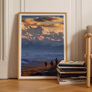 Afghanistan Print Bergen Poster Hindukush Kunst 