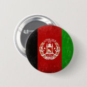 Afghanistan Ronde Button 5,7 Cm (Voorkant /achterkant)