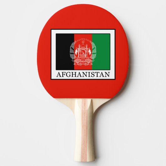 Afghanistan Tafeltennisbatje (Voorkant)