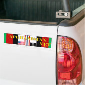 AFGHANISTAN VET BUMPERSTICKER (Op Truck)
