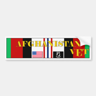 AFGHANISTAN VET BUMPERSTICKER