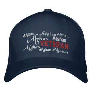Afghanistan Veteraan - Geborduurd Pet