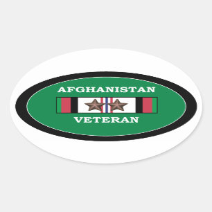 Afghanistan Veteran Stickers 2 ACS