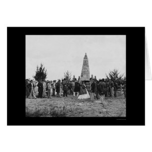 Afgifte van het "Battle of Bull run"-monument 1865