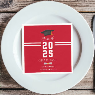 Afgstuderen 2026 Feest Papier Servet