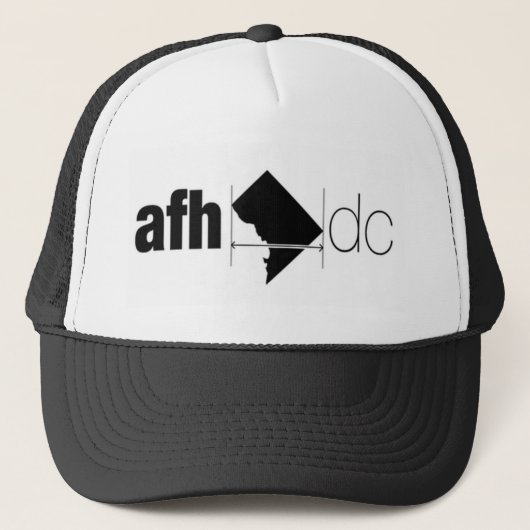 AfH DC Trucker Hat Pet (Voorkant)