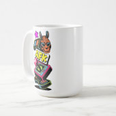 AFK Totem Tower Koffiemok (Voorkant links)