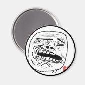 Afkeer van God Comic Face Magneet (Voorkant / Achterkant)