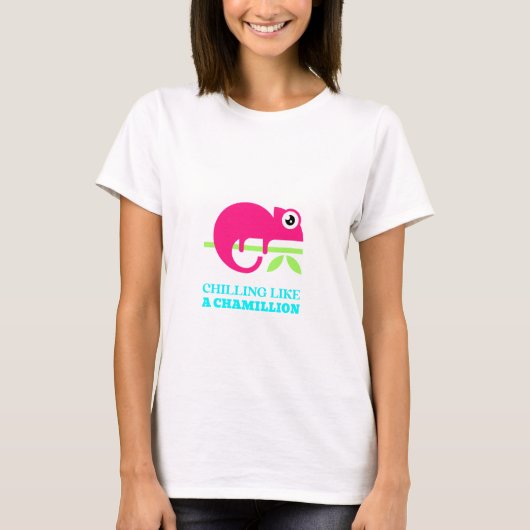 AFKOELEN ALS EEN CHAMILLION T-shirt (Voorkant)