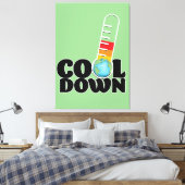 Afkoelen Canvas Afdruk (Insitu (Slaapkamer))