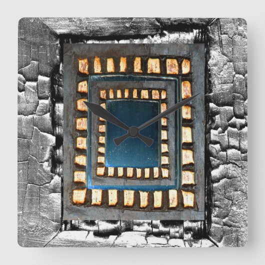 Afkondiging Vierkante Klok (Voorkant)