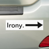 Afkorting op de rechterbumpersticker bumpersticker (Op auto)