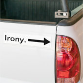 Afkorting op de rechterbumpersticker bumpersticker (Op Truck)