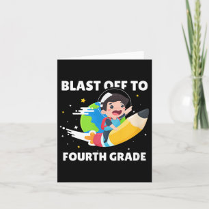 Afkorting op vierde rang Terug naar school Grafisc Kaart