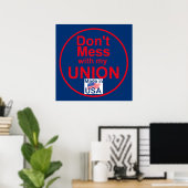 AFL UNIONS POSTER Print (Bureau à domicile)