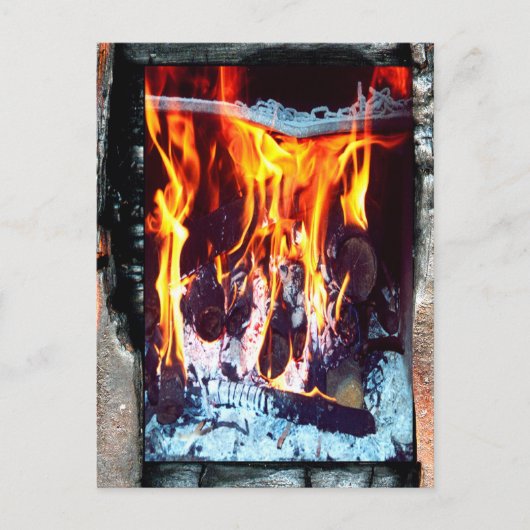 Aflame Briefkaart (Voorkant)