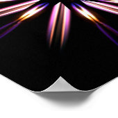 Aflame Canvas afdrukken Poster (Hoek)