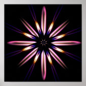 Aflame Canvas afdrukken Poster (Voorkant)