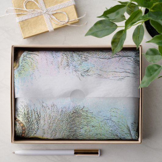 Afleiding  leeuwen en kubussen tissuepapier (Geschenk)