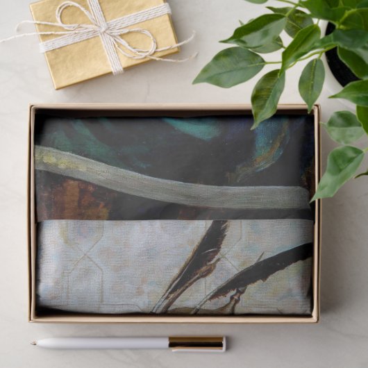 Afleiding van  Rustisch Man Tissuepapier (Geschenk)